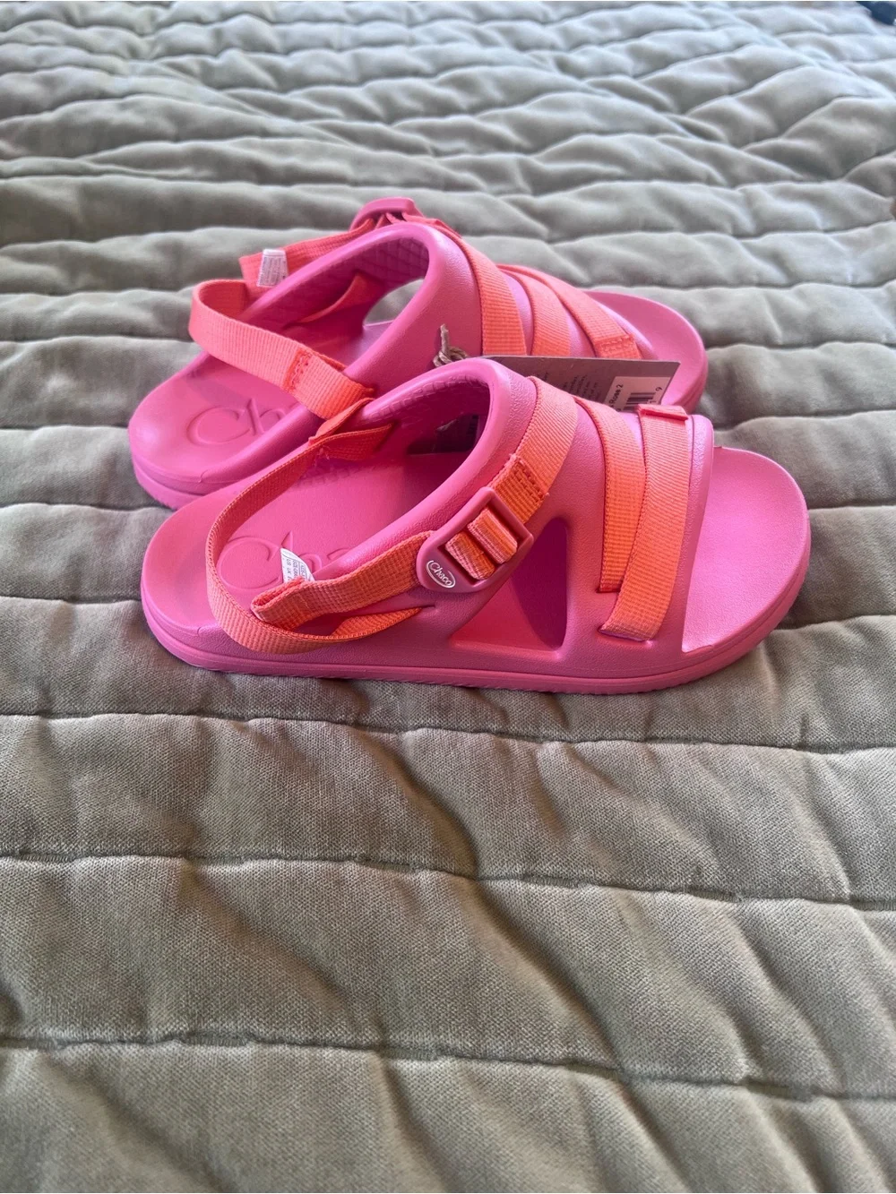 Chaco NWT Chillos Sport Kids Rose Sandals